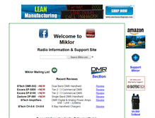 Tablet Screenshot of miklor.com